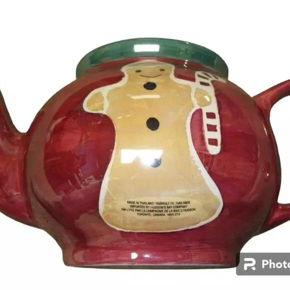 Christmas Teapot (Gingerbread&Tree)